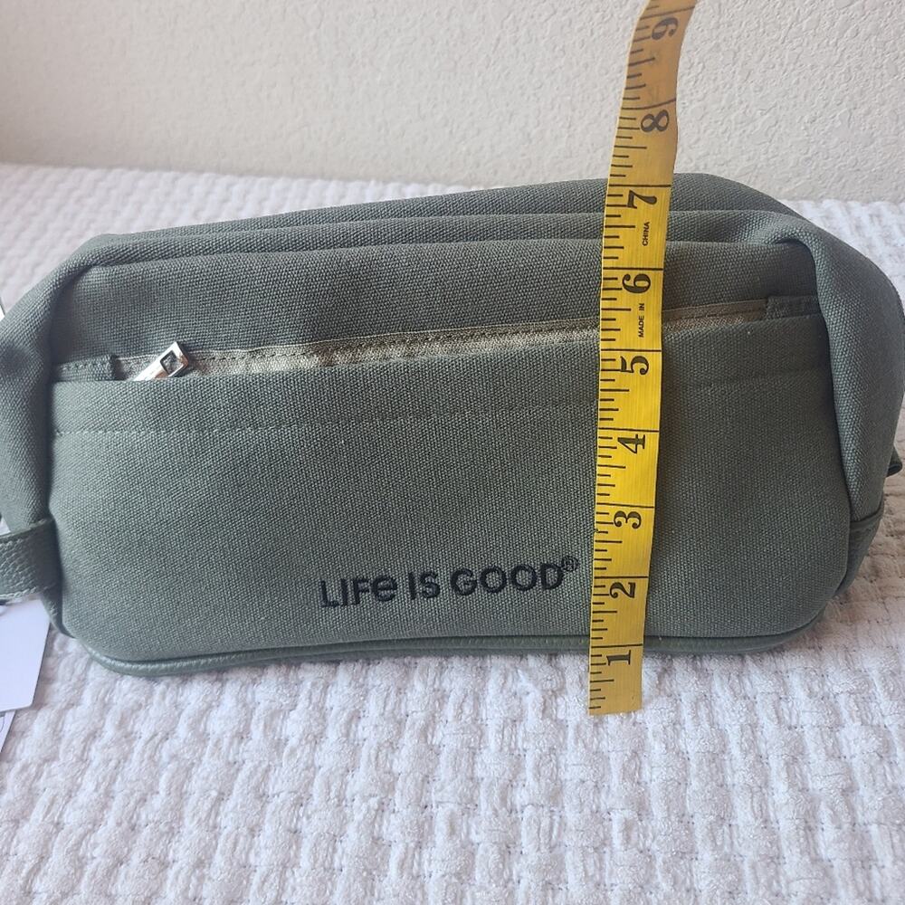 Life Is Good Moss Green Travel Bag - Picture 11 of 11
